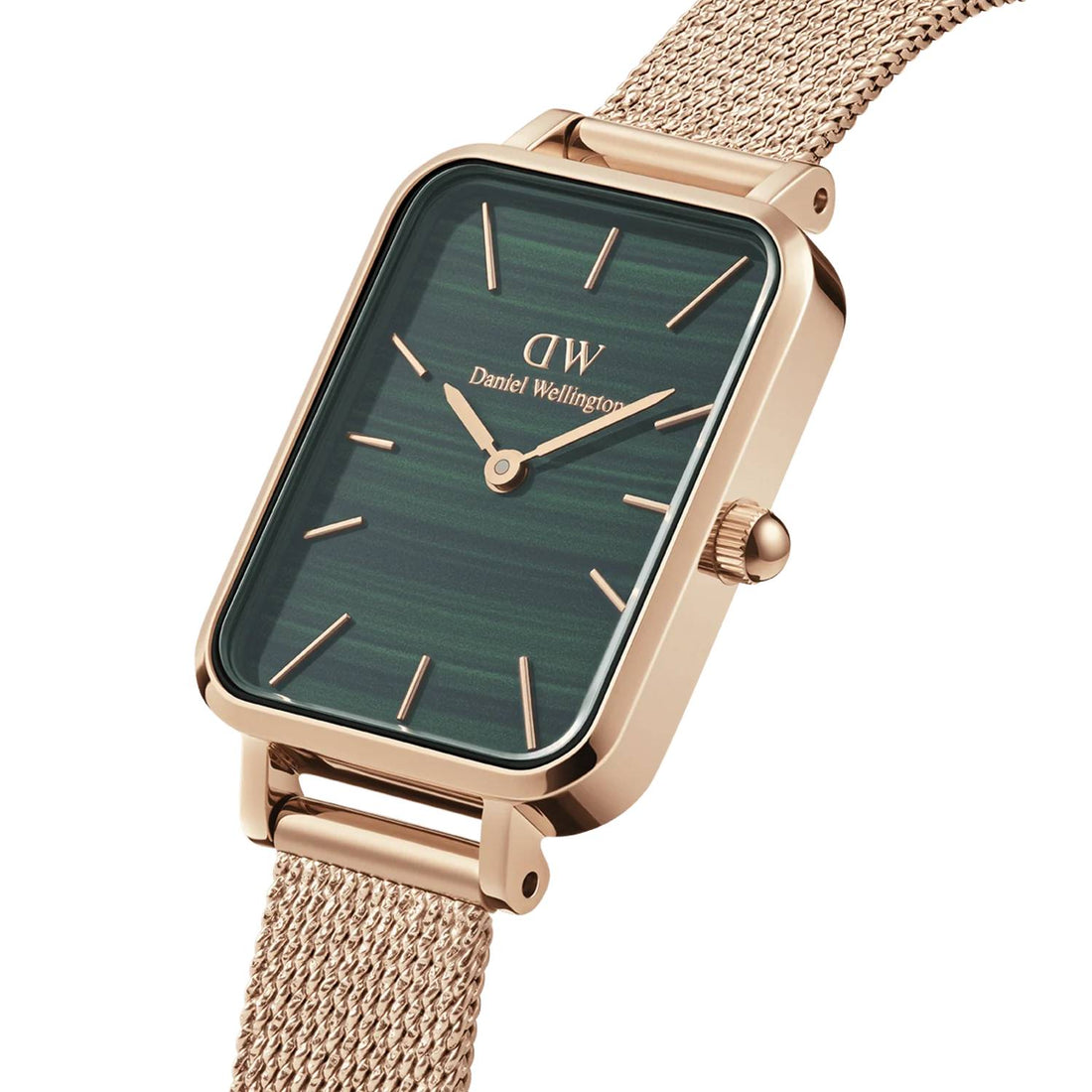 Orologio Donna Daniel Wellington Quadro Cassa 20 x 26 mm Acciaio Rosè DW00100437
