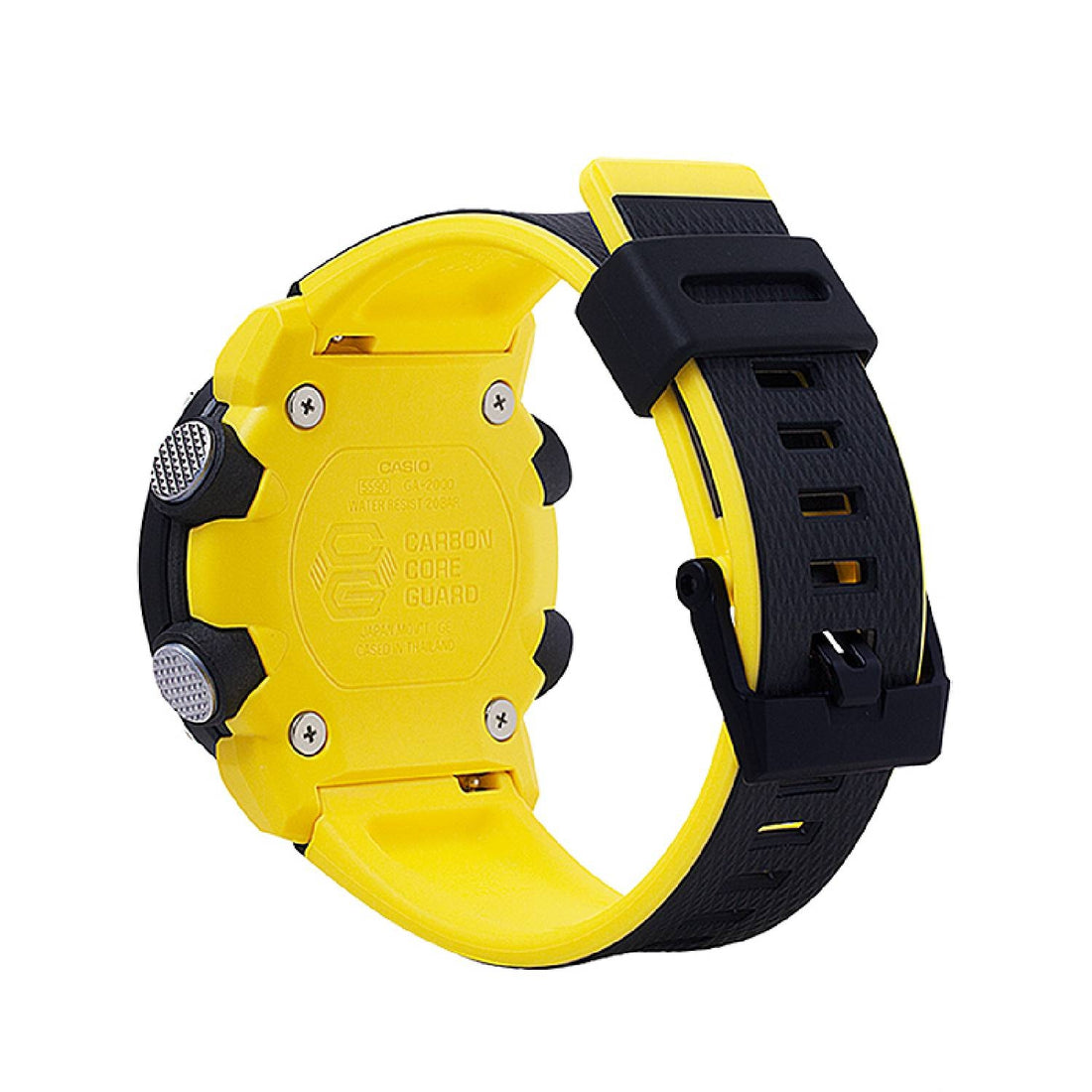 Orologio Uomo Casio G-SHOCK GA-2000-1A9ER Analogico Digitale Nero Giallo Crono