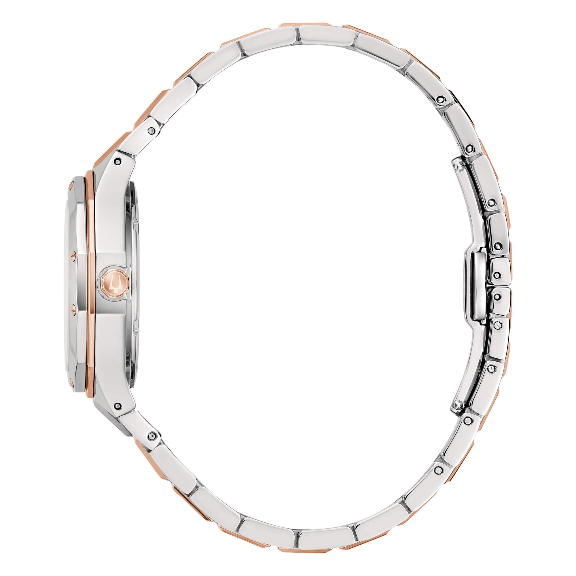 Orologio Donna Bulova Octagon Madreperla Diamanti Bianchi 98P235