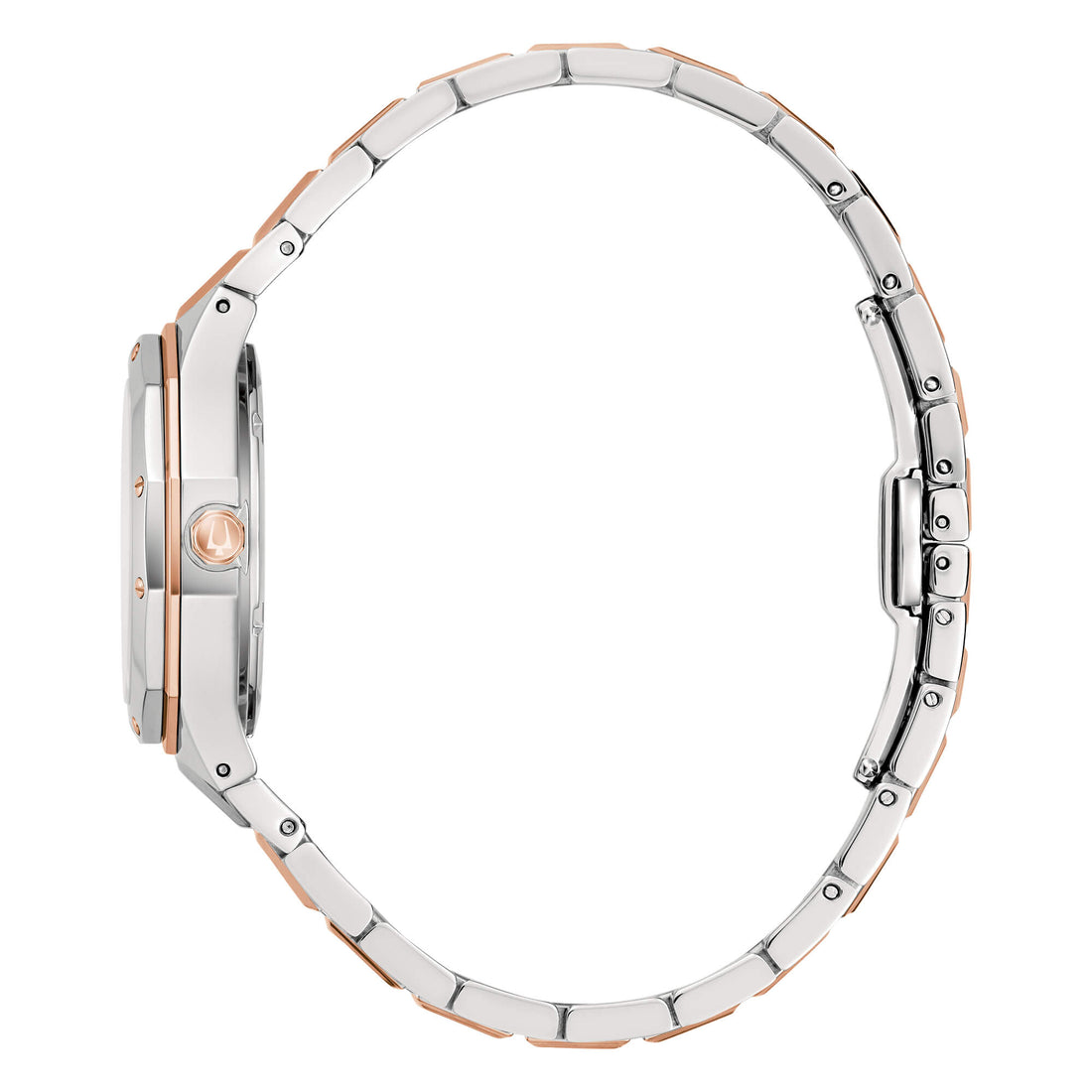 Orologio Donna Bulova Octagon Madreperla Diamanti Bianchi 98P235