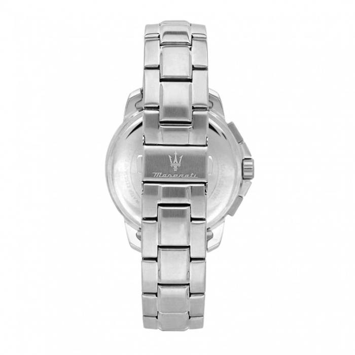 Orologio Uomo Maserati Successo Acciaio Quarzo Nero Crono Data R8873621046