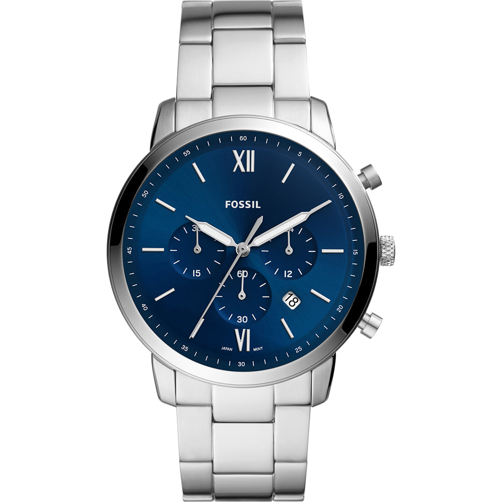 Orologio Uomo Acciaio Fossil Crono FS5792