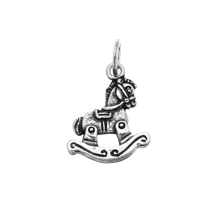 Charm Unisex Giovanni Raspini Argento 925 Cavalluccio A Dondolo 08647