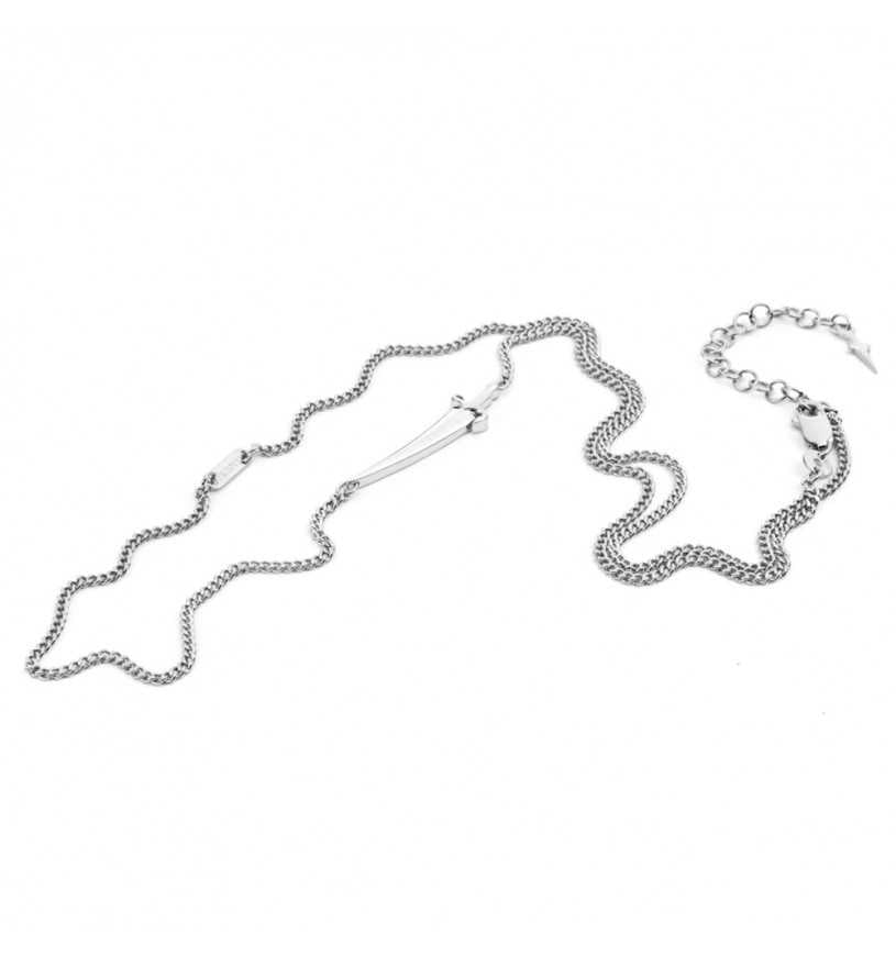 Collana uomo Cesare paciotti argento croce JPCL2228B