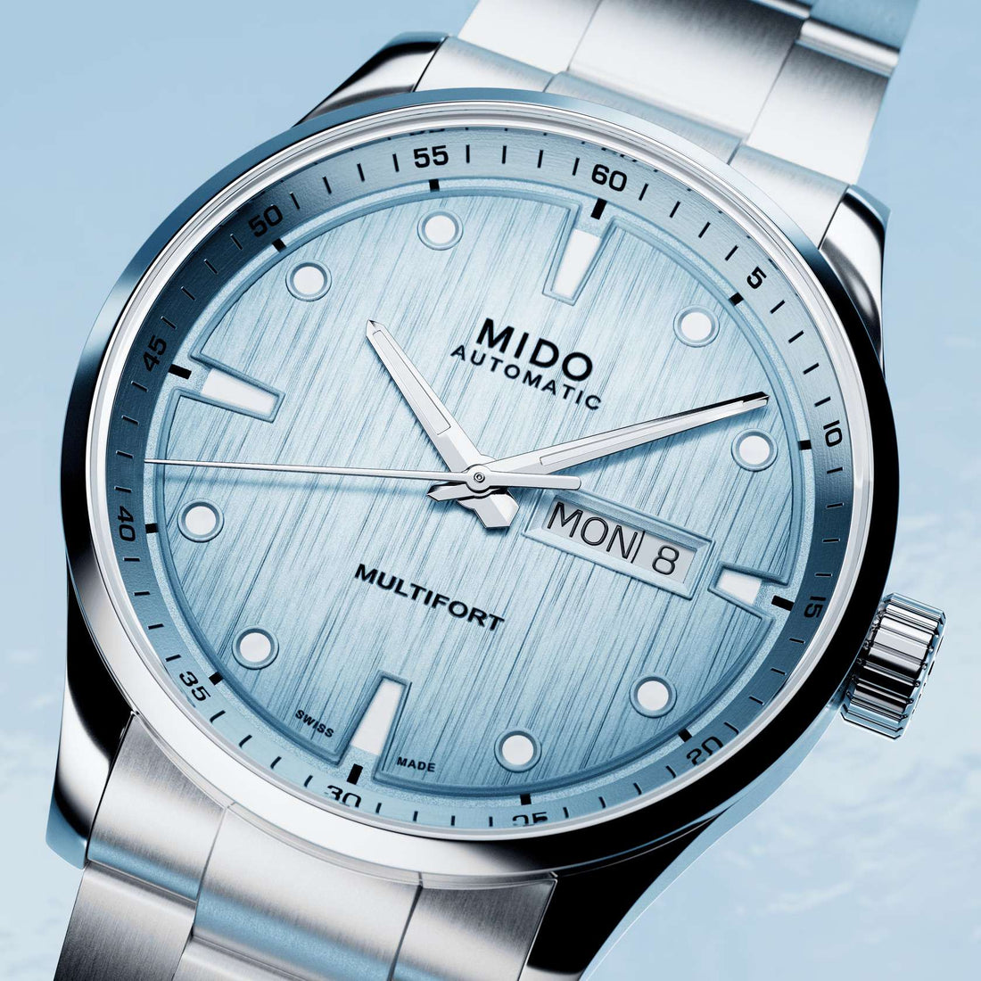 Orologio Uomo Mido Automatico Multifort M Freeze Turchese M0384301104100