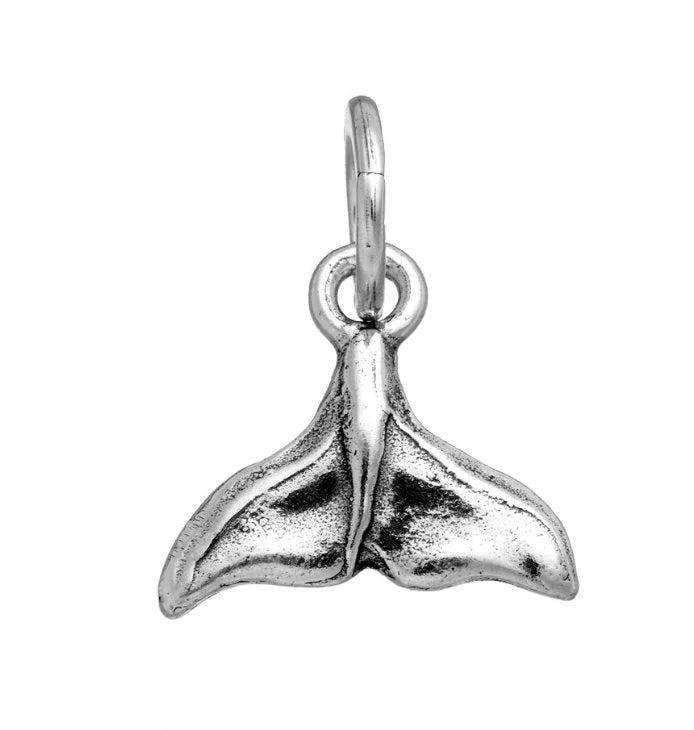 Charm Unisex Giovanni Raspini Argento 925 Coda Balena Realizzato A Mano 11462