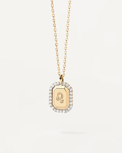 Collana Donna PDPaola Argento 925 Dorato Leone Zirconi CO01-572-U