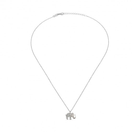 Collana Donna Kurshuni Argento 925 Elephant Zirconi KR537-200SP