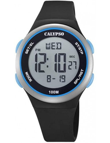 Orologio digitale Calypso Cinturino Gomma cassa in Plastica K5804/4