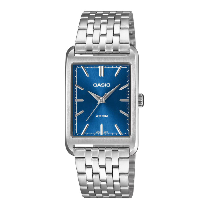 Orologio Unisex Acciaio Casio Quarzo Solo Tempo Blu MTP-B215D-2AVER