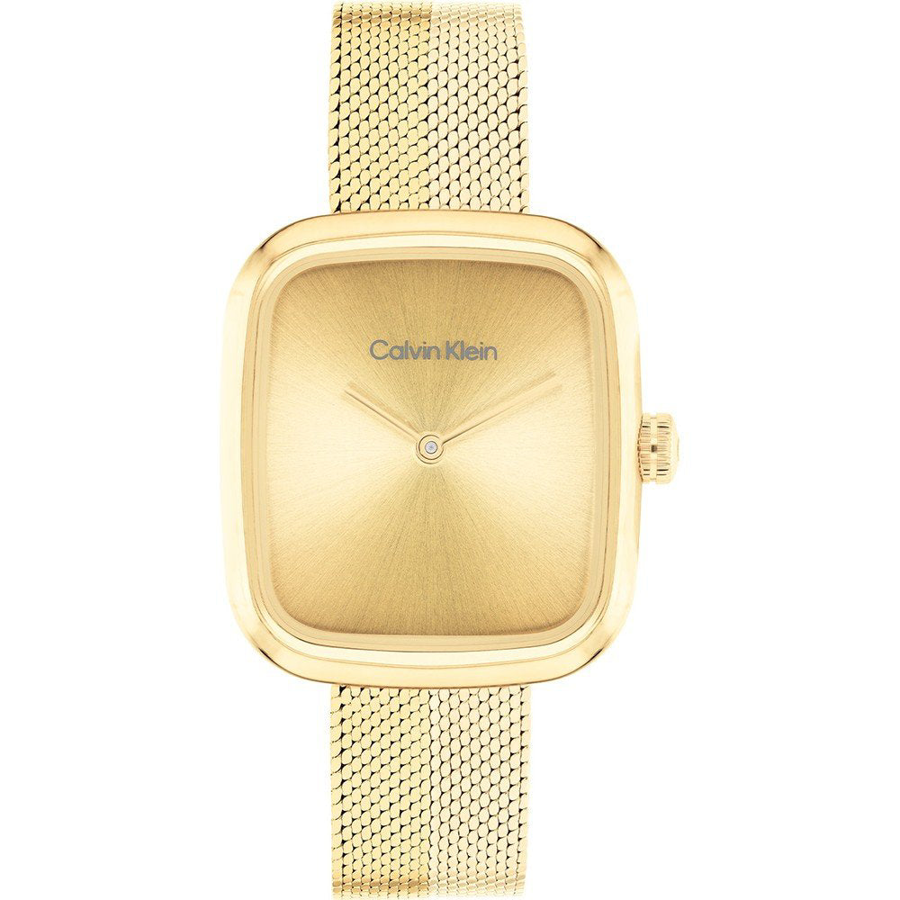 Orologio Donna Calvin Klein Acciaio Dorato Quarzo Solo Tempo 25100099