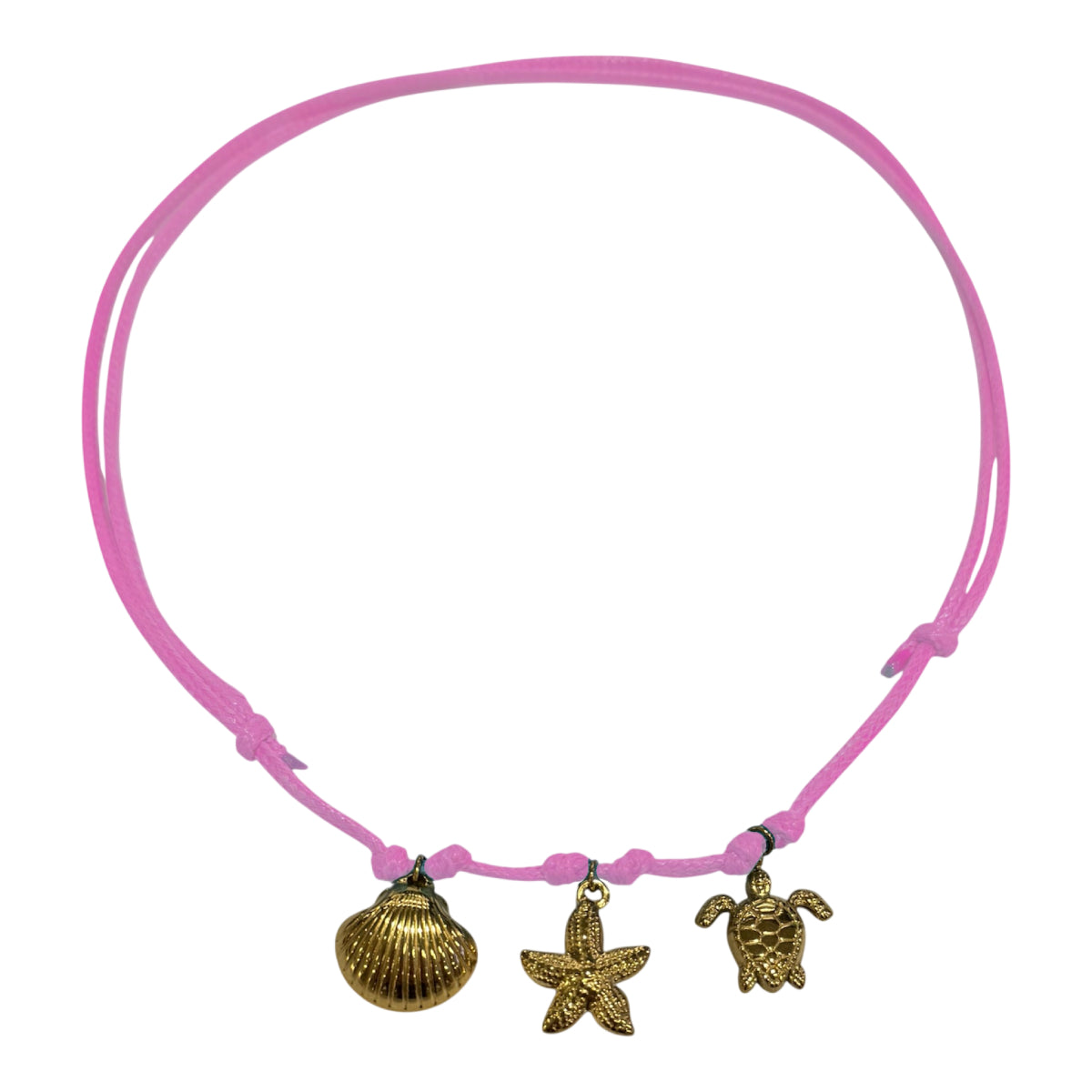 Collana Donna Re Mida Cordino SANTORINI
