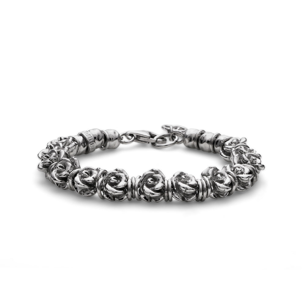 Bracciale Donna Maria Cristina Sterling Argento 925 Fiori 13 Rose G2899