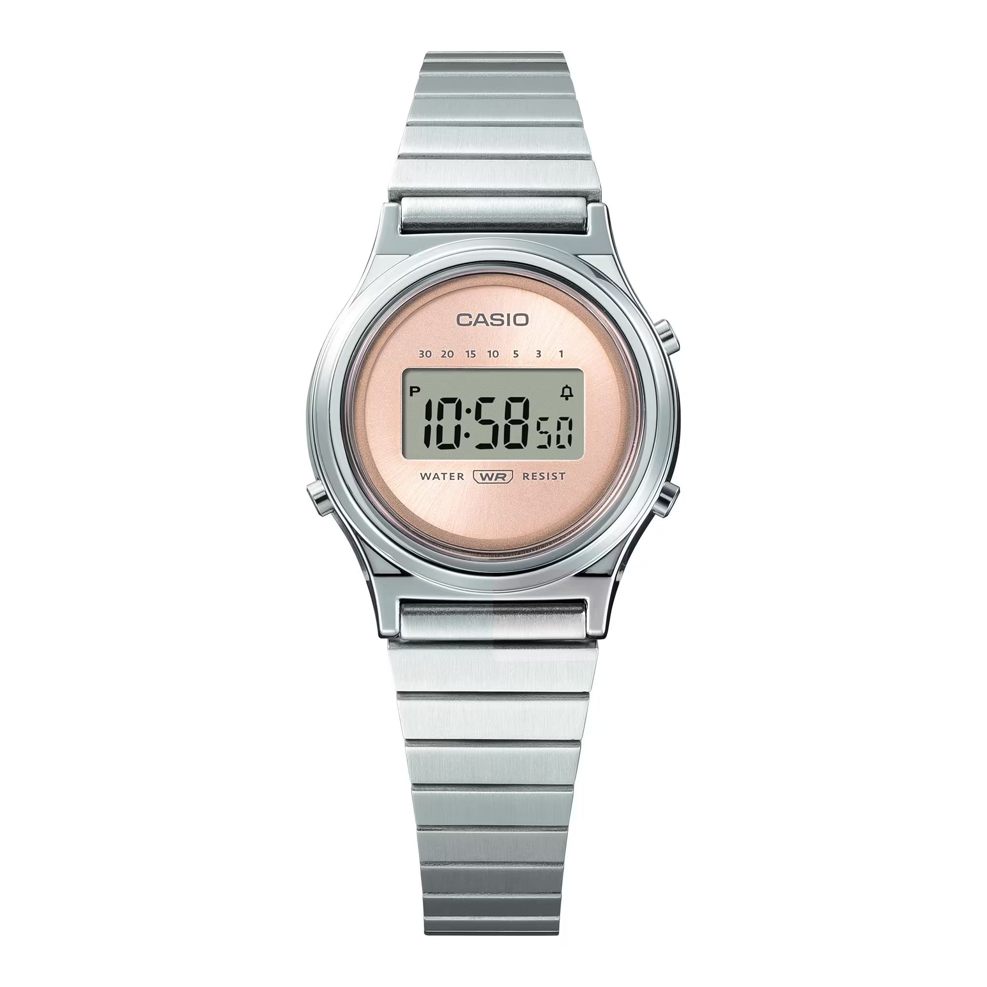 Orologio Donna Casio Vintage Acciaio Quarzo Digitale Rosa LA700WE-4AEF