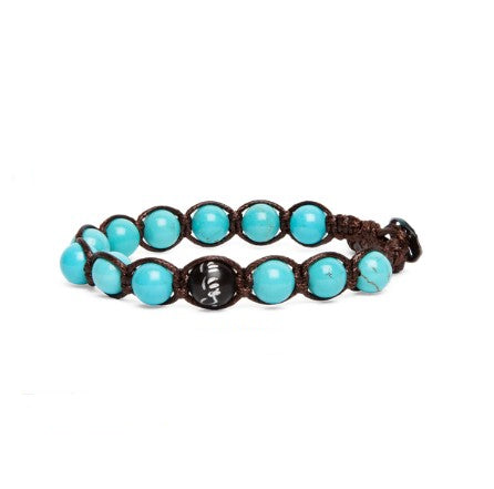 Bracciale Unisex Tamashii Pietra Turchese Porta Fortuna BHS906-7