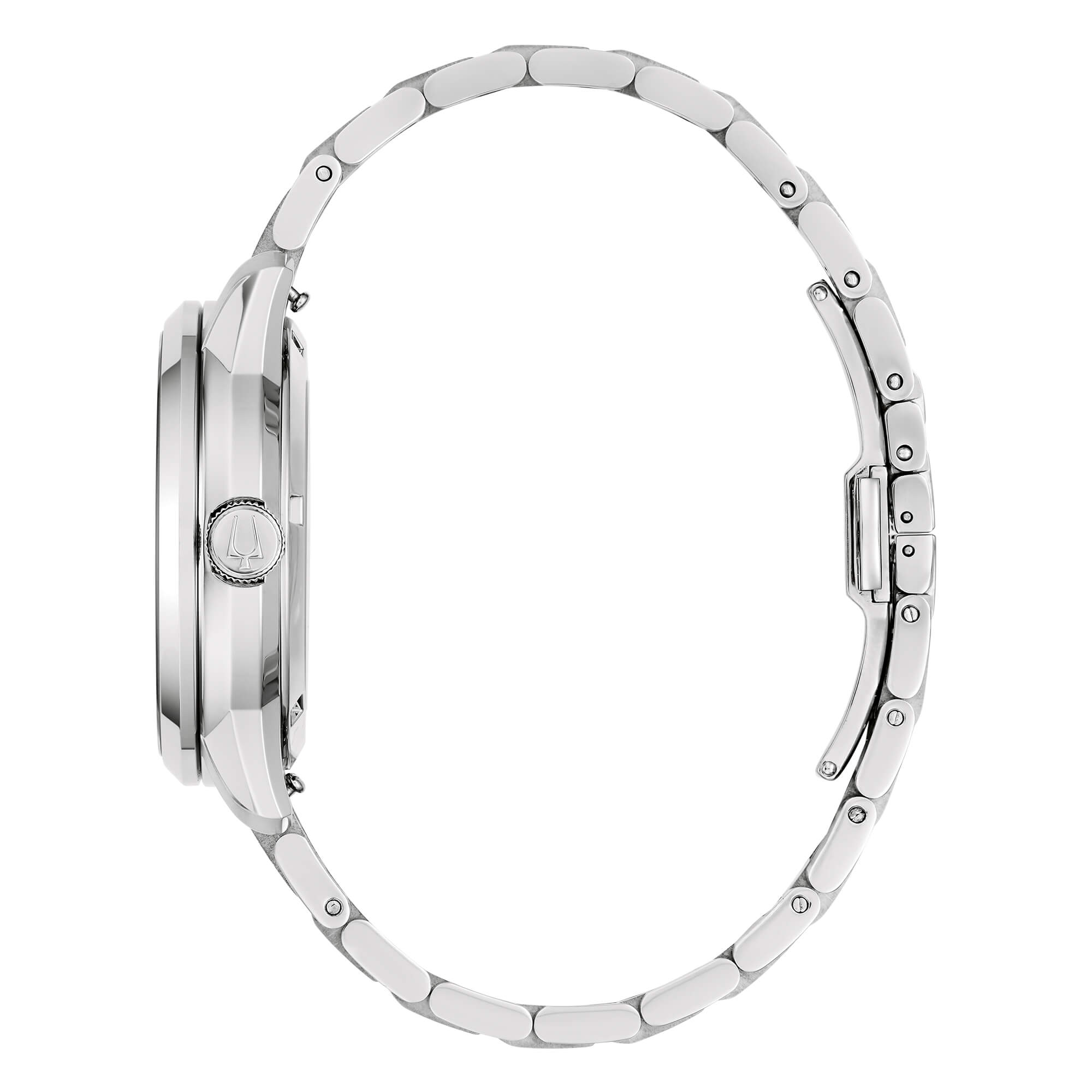 Orologio Uomo Bulova Automatico Sutton Acciaio Skeleton 96A331