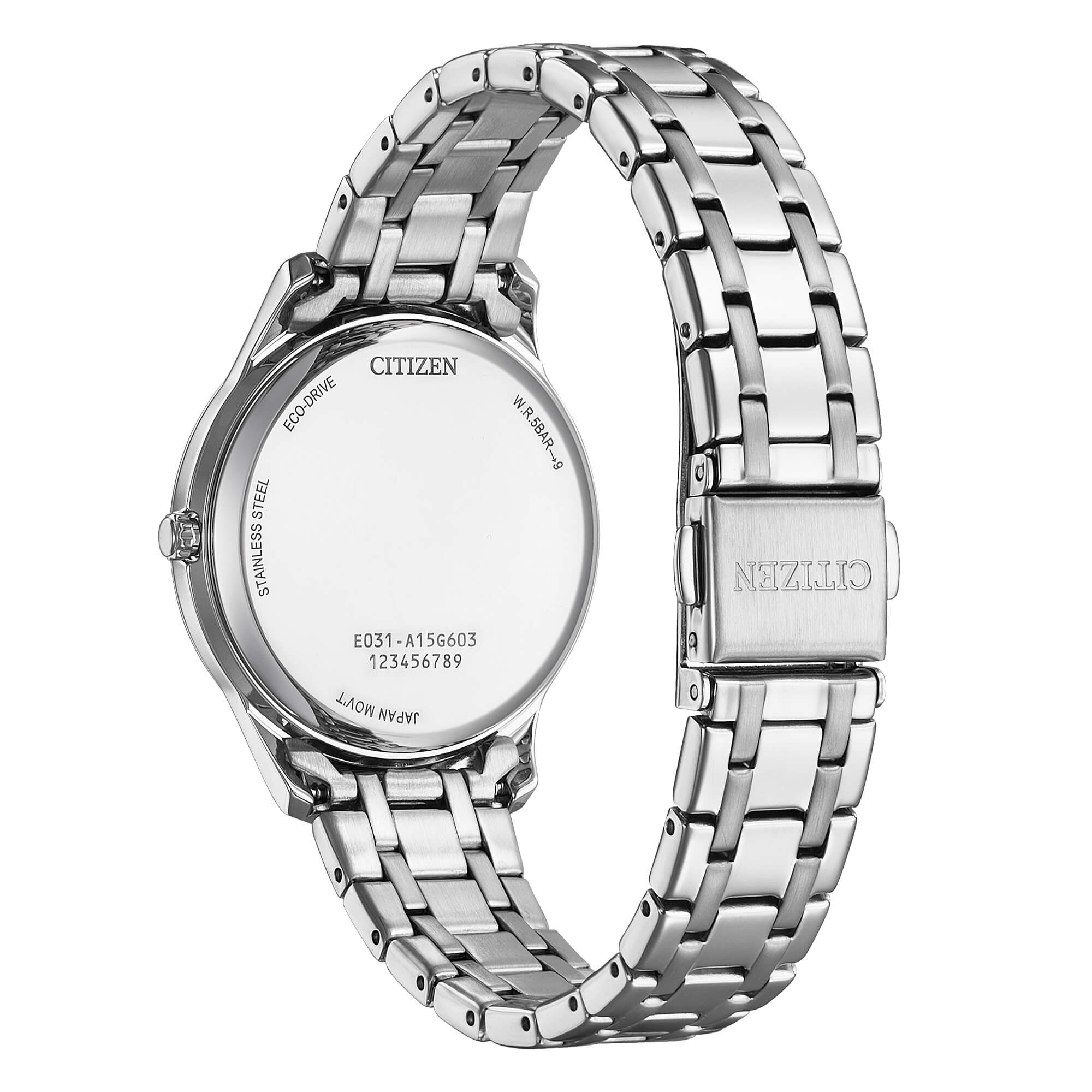 Orologio Donna Citizen Eco-Drive Solo Tempo Acciaio EM0411-71A