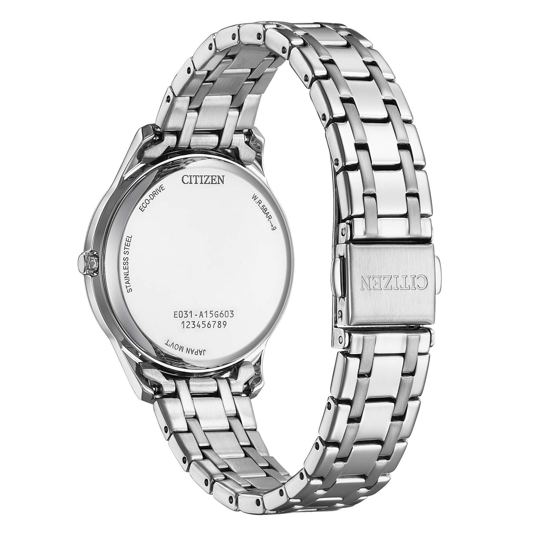 Orologio Donna Citizen Eco-Drive Solo Tempo Acciaio EM0411-71A