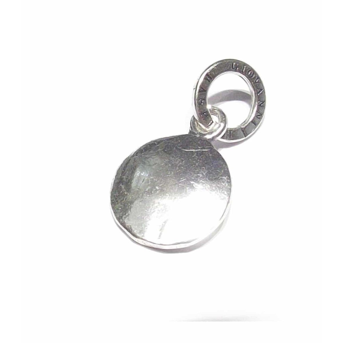 Charm Unisex Giovanni Raspini Argento 925 Ciondolo Cerchio Realizzato A Mano 09359