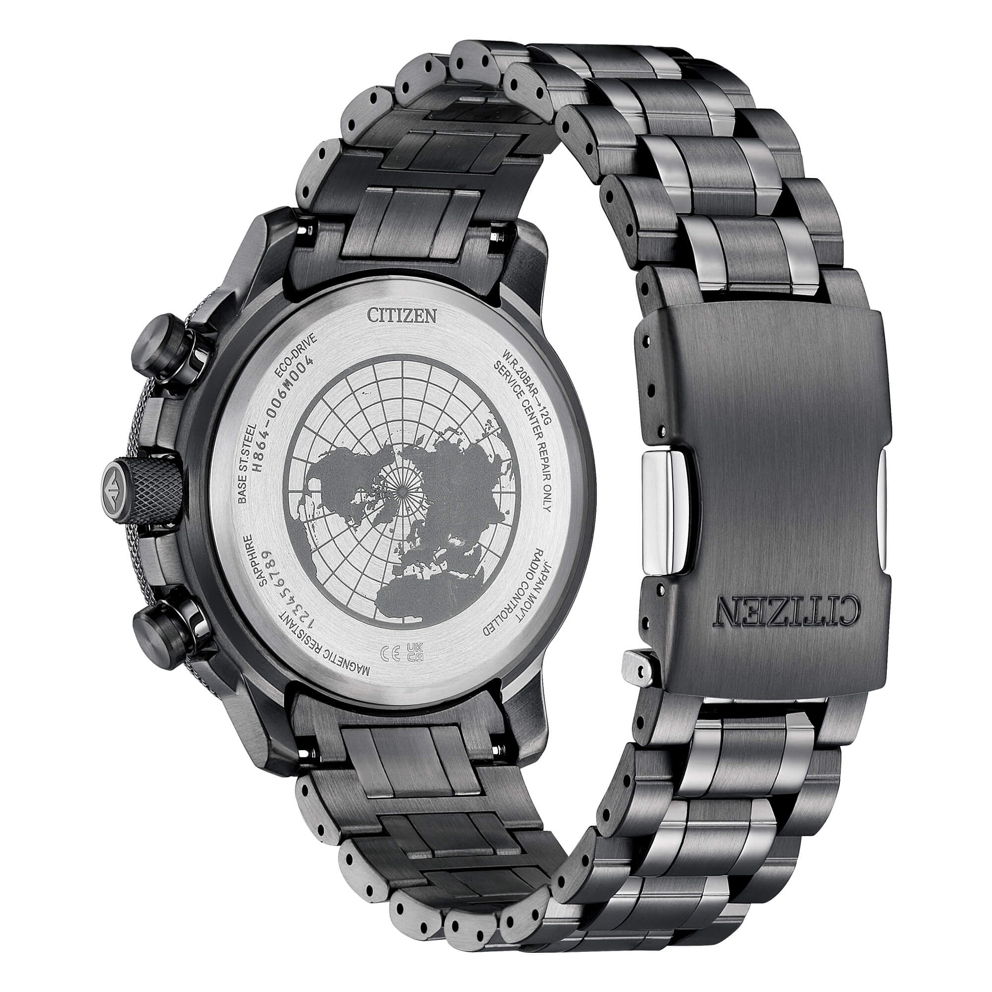 Orologio Uomo Citizen Geo Trekker Edizione Limitata Radio Controllato BY3005-56E
