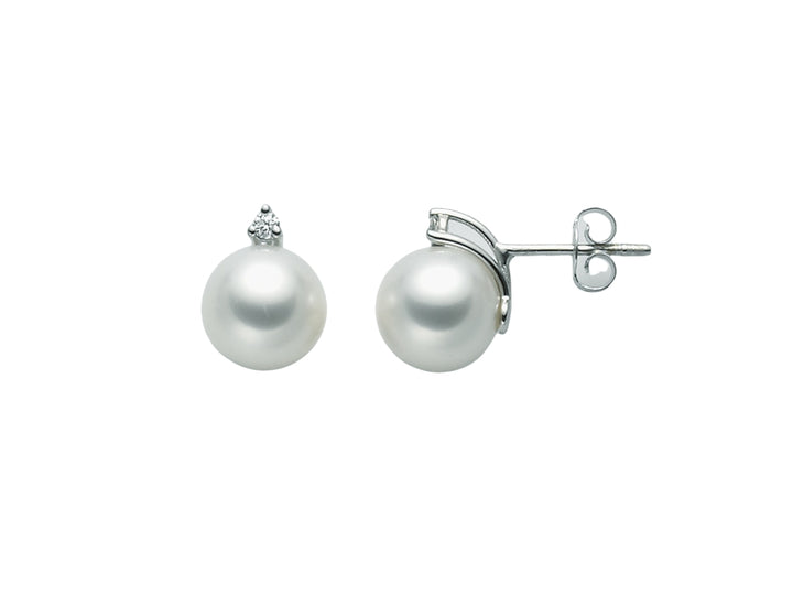 Orecchini Donna  Miluna oro 750 Perla e diamante PER2301