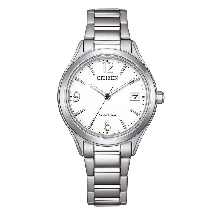 Orologio Donna Citizen Eco-Drive Bianco Carica Solare Acciaio FE6121-67A