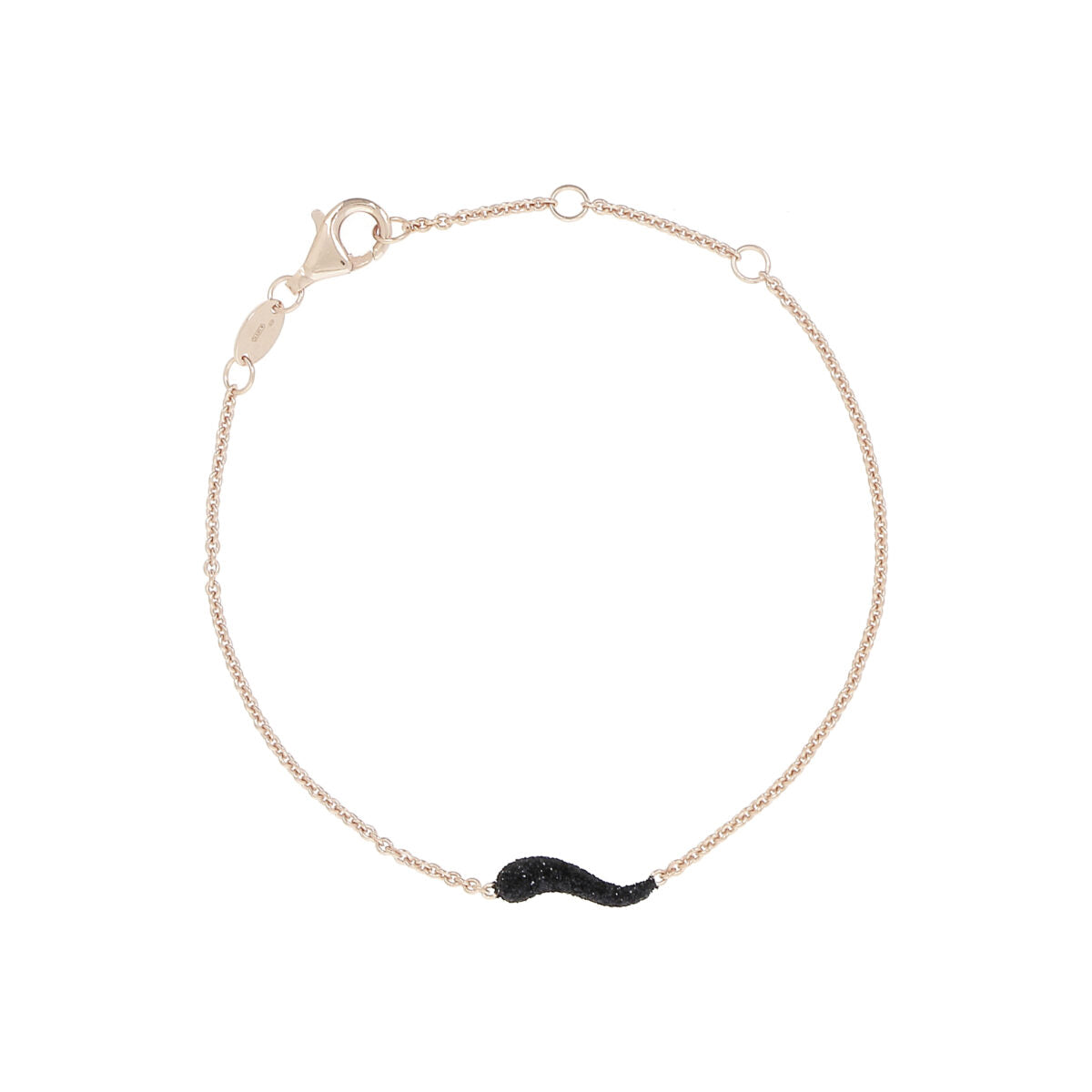 Bracciale Donna Pesavento Argento 925 Rosè Polvere di Diamanti nera WPLVD441