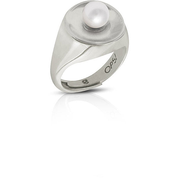 Anello Donna Ops Objects Argento 925 Chevalier Perla OPS-ICG36