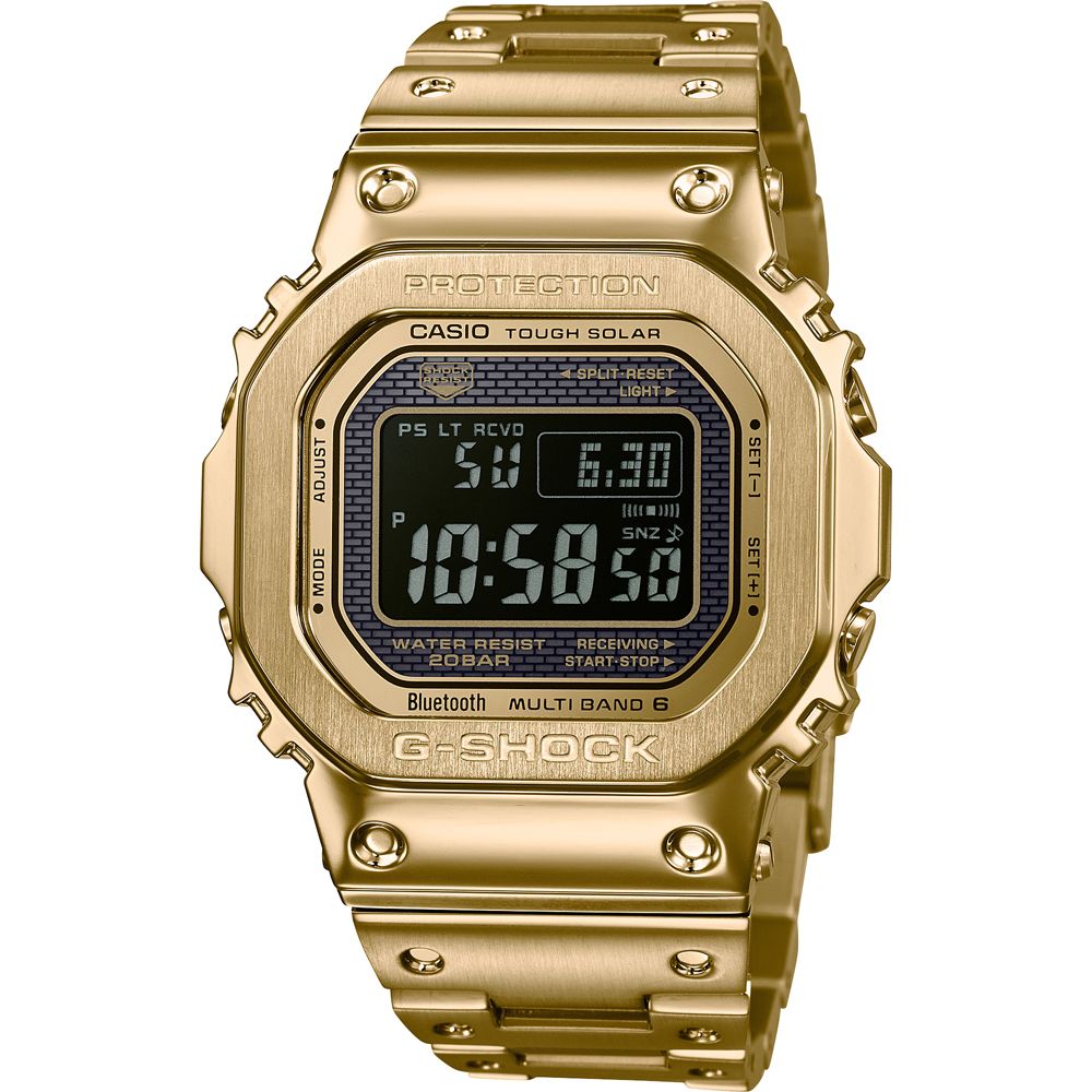 Orologio Uomo Acciaio Casio Quarzo  Digitale Vintage GMW-B5000GD-9ER