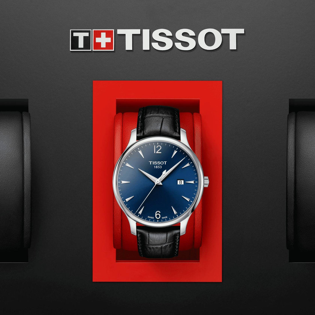 Orologio Uomo Tissot Quarzo Solo Tempo Tradition Pelle T0636101604700