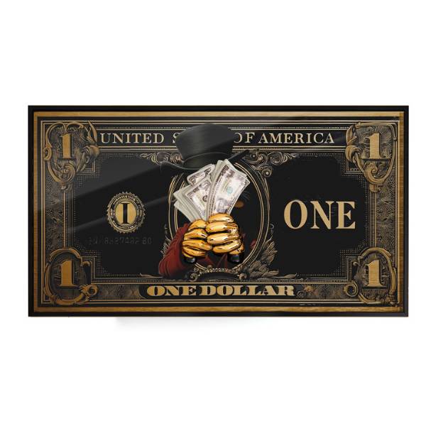 Quadro Sequenze Dream Big Famous Dollar PZ033/D30