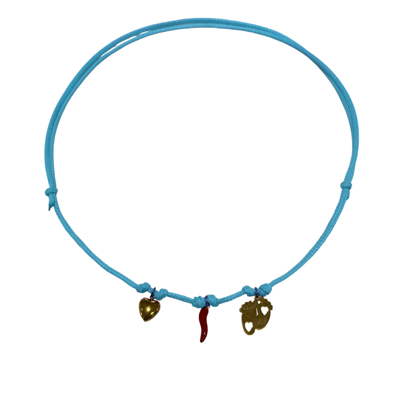 Collana Donna Re Mida Cordino FAMIGLIA SCARAMANTICA