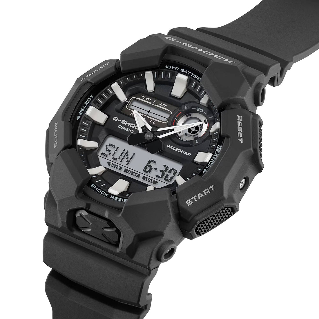 Orologio Uomo Casio G-SHOCK Nero 10 Anni Batteria GA-010-1AER