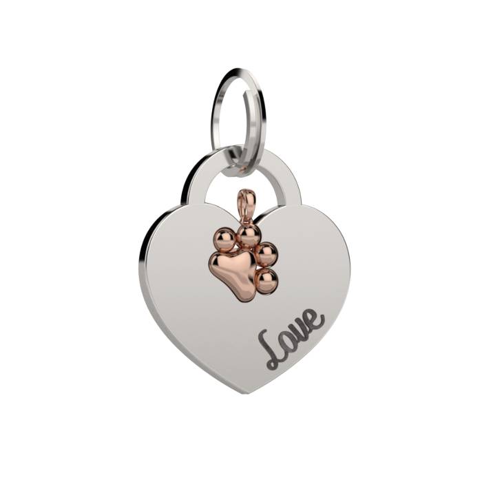 Bracciale Unisex Liu Jo Pets Acciaio Medaglina Per Cucciolo LJP020