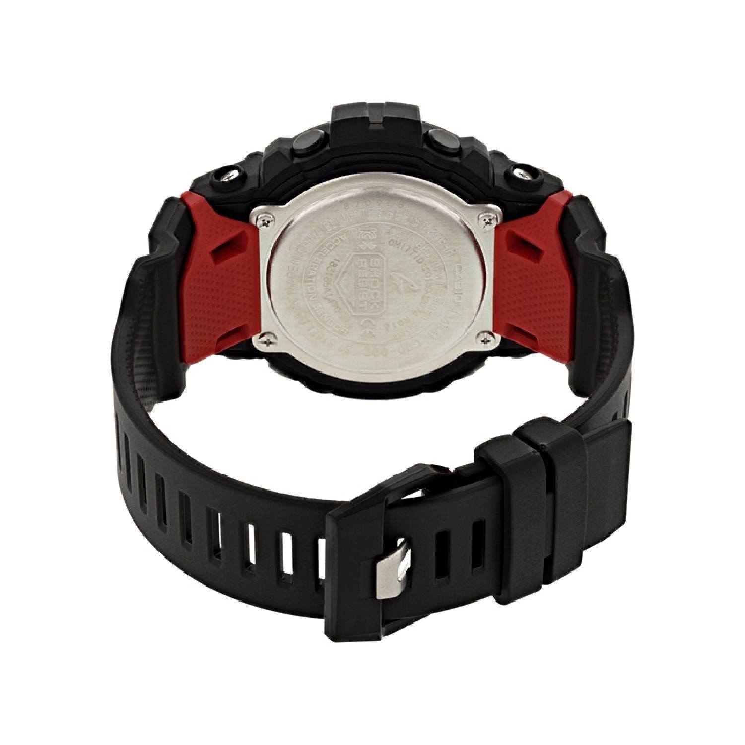 Orologio Uomo Casio G-Shock G-Squad GBD-100-1ER Digitale Nero Rosso Bluetooth
