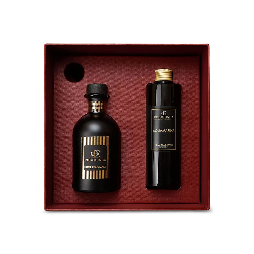 Set Diffusore Ambiente 250 ml Con Ricarica 100 ml  Resine Preziose Luxury Gift 4