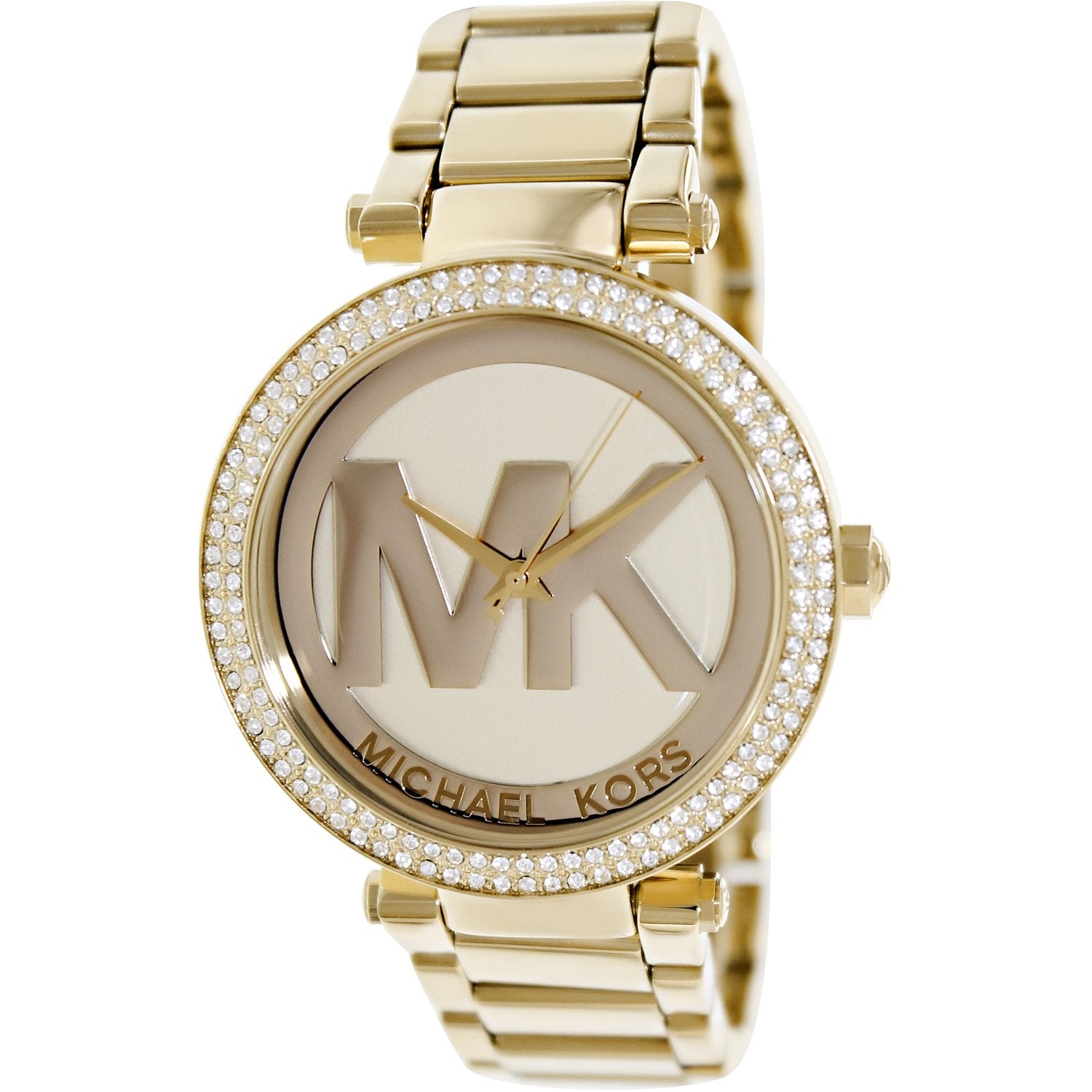 Orologio Donna Michael Kors Acciaio Dorato Zirconi Quarzo Solo Tempo MK5784