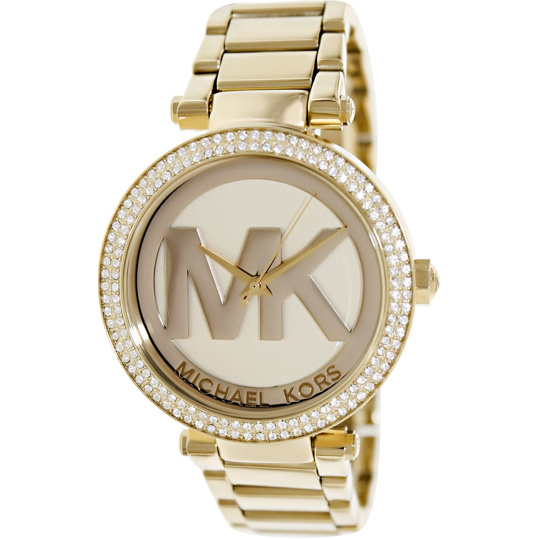Orologio Donna Michael Kors Acciaio Dorato Zirconi Quarzo Solo Tempo MK5784
