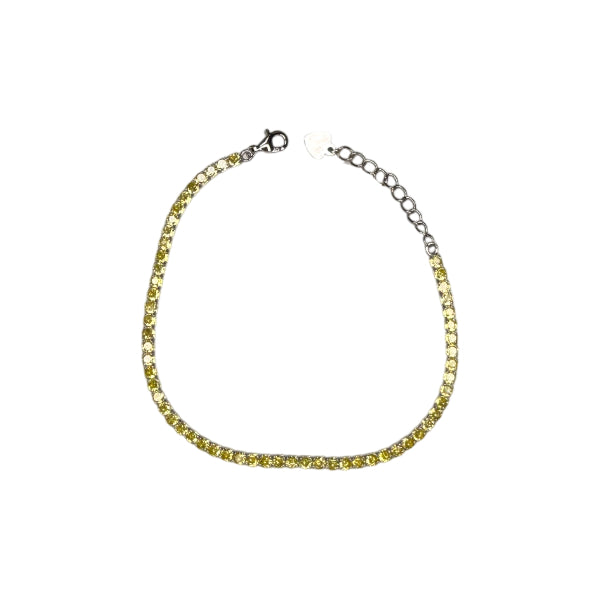 Bracciale Unisex Re Mida Tennis Argento 925 Tinta Unita