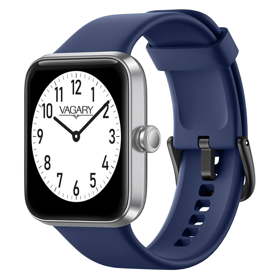 Orologio Uomo Vagary Smartwatch Acciaio Gomma Blu X02A-005VY