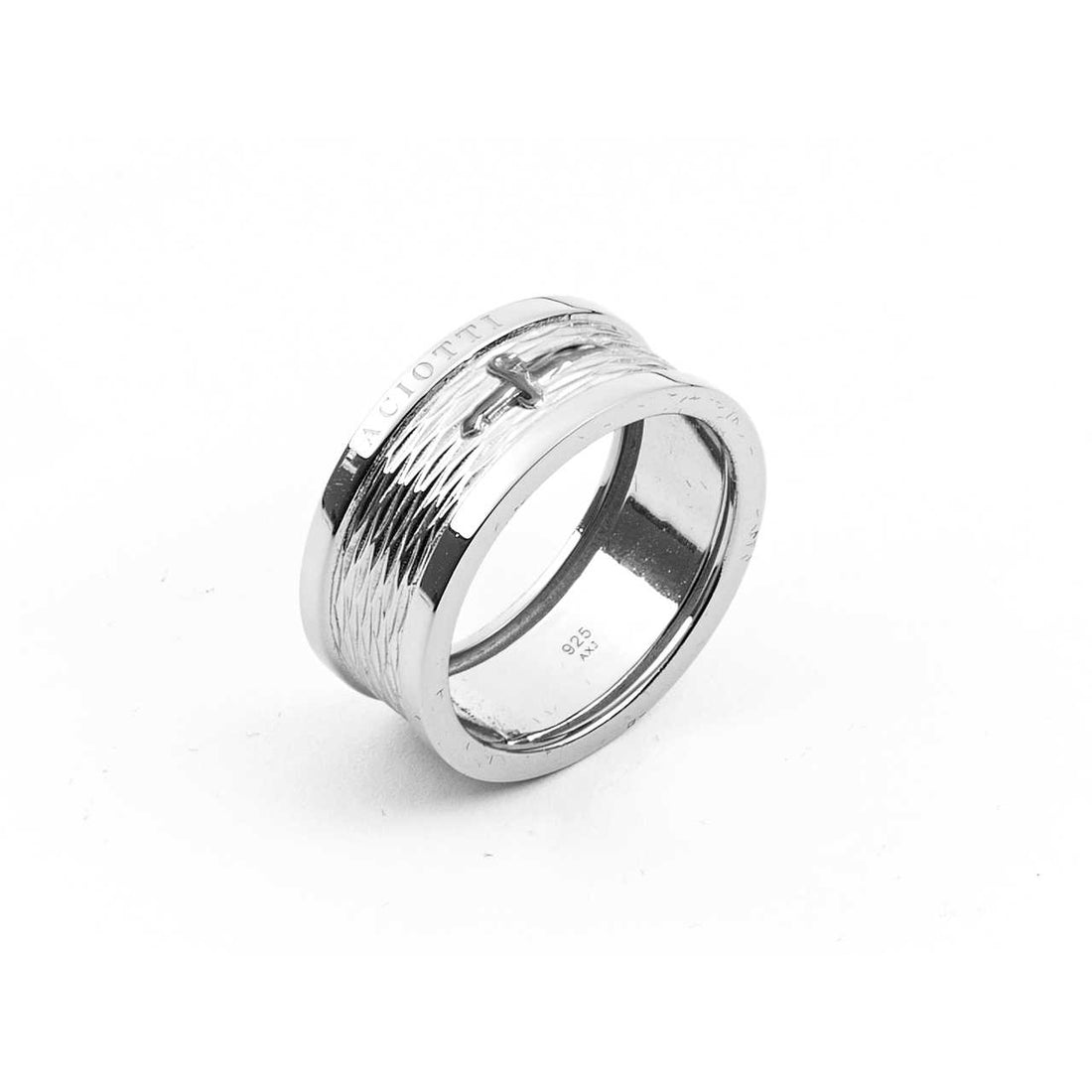 Anello Uomo Cesare Paciotti Argento JPAN2200B/22