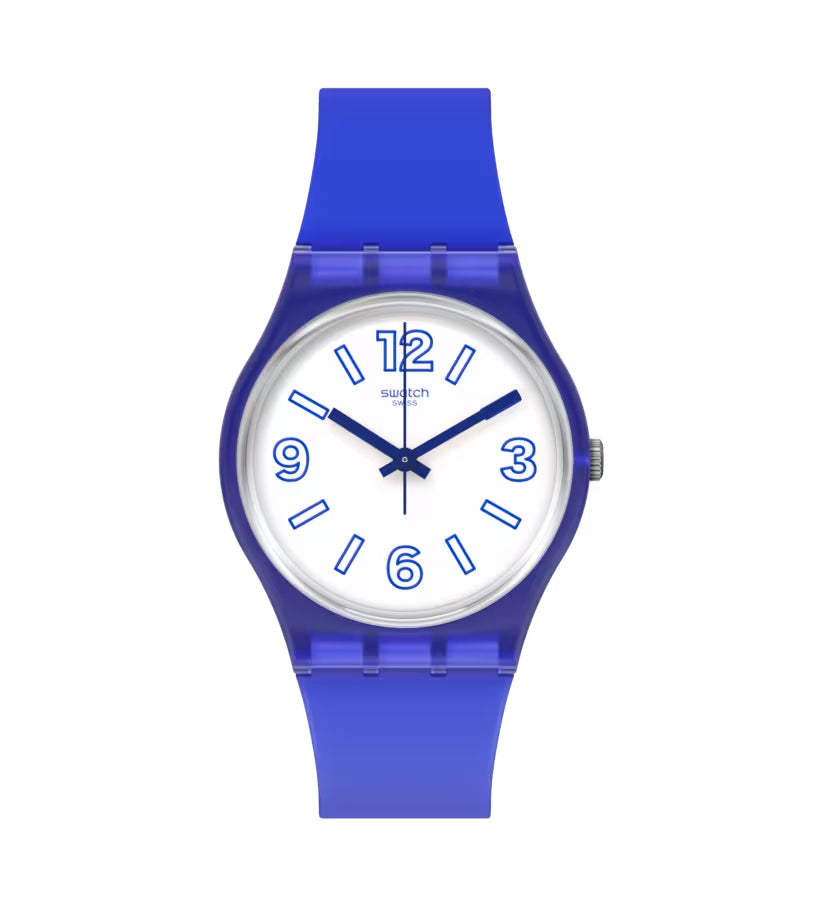 Orologio Unisex Bambino Swatch Blu Electric Shark Quarzo GN268