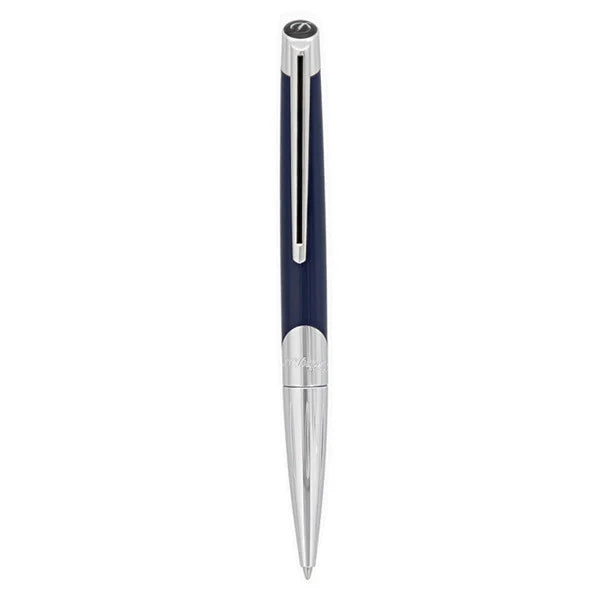Penna Uomo Dupont Acciaio Defi Sfera Smalto Blu 405736