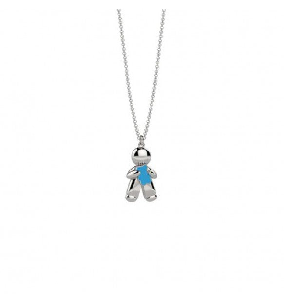 Collana Bambino Donna Nanan Arg. 925 Bimbo Celeste NAN0510