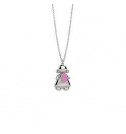 Collana Bambino Donna Nanan Arg. 925 Bimba Rosa NAN0511