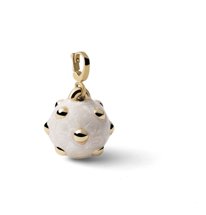 Ciondolo Donna Unoaerre Bronzo Dorato Mina Bianco 573090