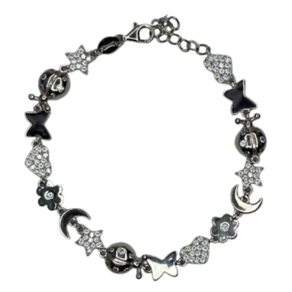Bracciale Donna Re Mida Simboli Argento BR-Djv-15