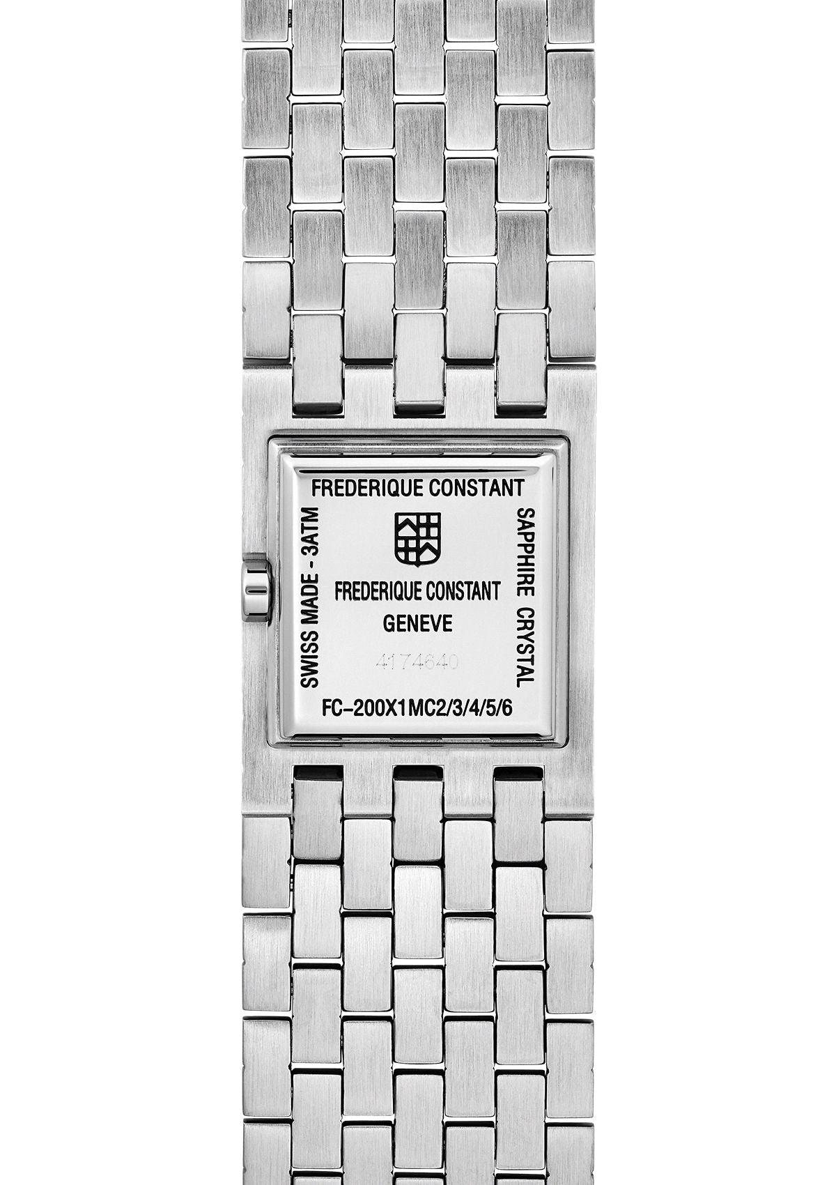 Orologio Unisex Frederique Constant Manchette Bianco Quarzo FC-200WR1MC6B