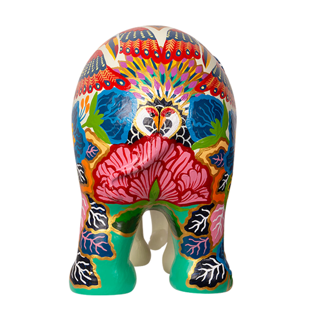 Scultura Elefante Onlylux Helena 10cm Resina Dipinto A Mano 8858831272903
