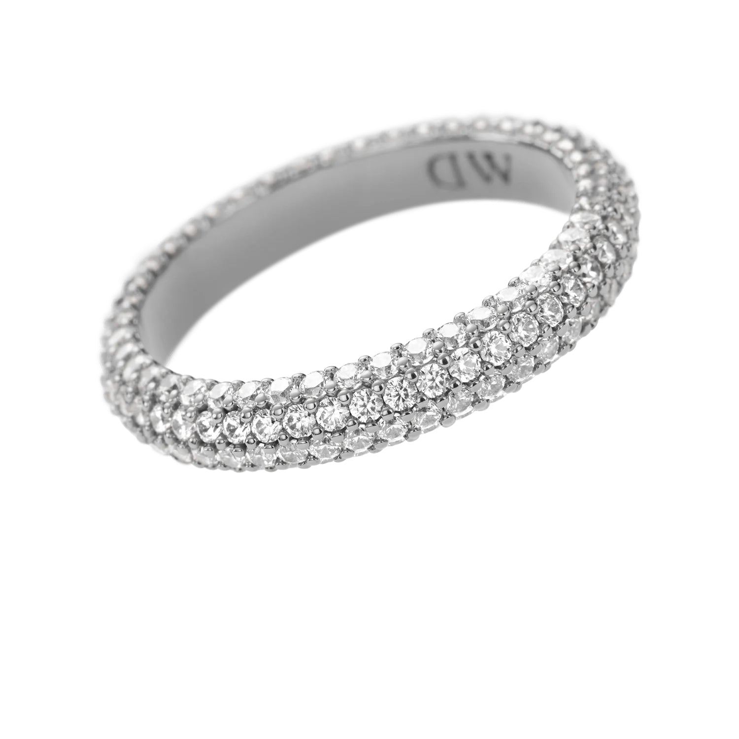 Anello Donna Daniel Wellington Pavè Zirconi Crystal Misura 12 DW00400660